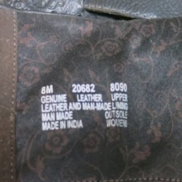 Timberland Earthkeeper Zip up black leather boots women's 8M - Picture 4 of 4